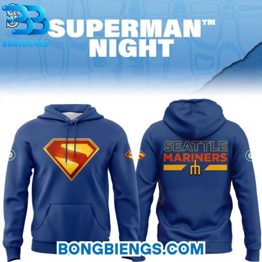 Seattle Mariners x Superman Night Hoodie
