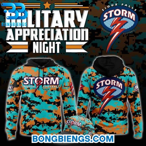 Sioux Falls Storm Military Nights Hoodie