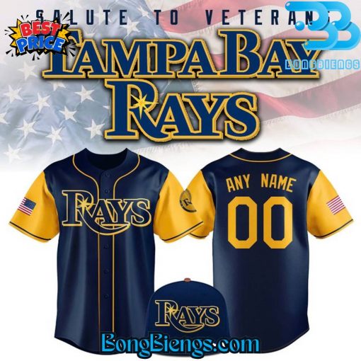 Tampa Bay Rays Salute to Service Baseball Jersey