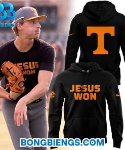 Tennessee Baseball JESUS WON 2025 Hoodie