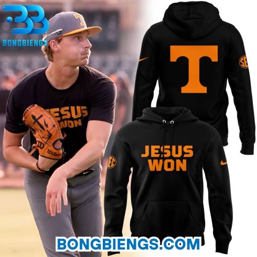 Tennessee Baseball JESUS WON 2025 Hoodie