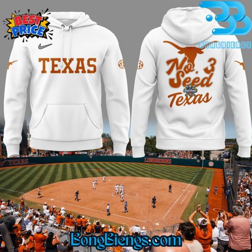 Texas Longhorns Softball NO. 3 SEED Hoodie