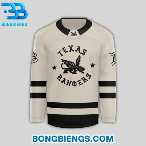 Texas Rangers x 2025 Branded Bills Father’s Day Hockey Jersey