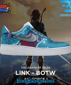 The Legend Of Zelda: Breath of the Wild Link Master Sword Air Force 1 Sneaker