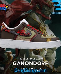 The Legend Of Zelda Ganondorf Air Force 1 Sneaker