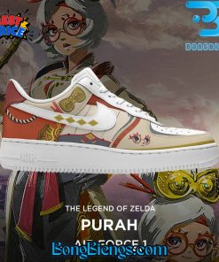 The Legend Of Zelda Purah Air Force 1 Sneaker