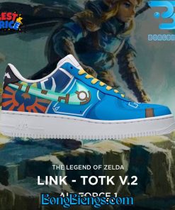 The Legend Of Zelda: Tears of the Kingdom Link Champion’s Leathers Air Force 1 Sneaker