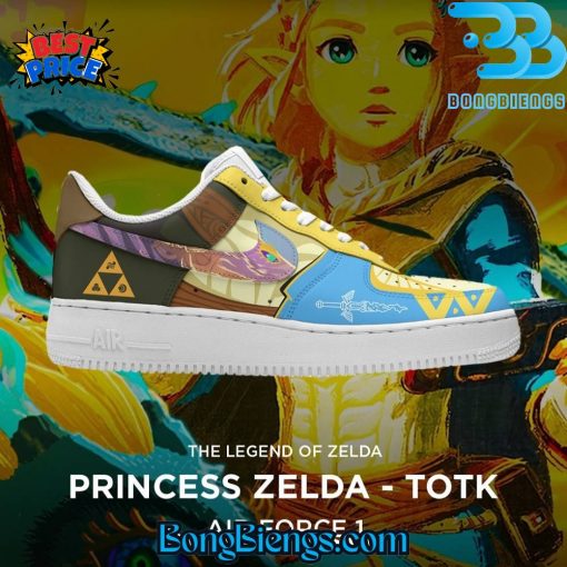 The Legend Of Zelda: Tears of the Kingdom Princess Zelda Air Force 1 Sneaker