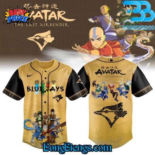 Toronto Blue Jays x Avatar The Last Airbender Baseball Jersey