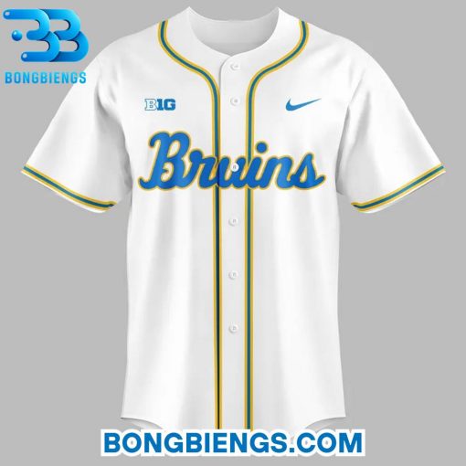 UCLA Bruins 2025 Big Ten Baseball Regular Season Champions Baseball Jersey