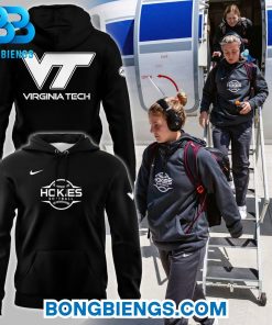 Virginia Tech Hokies Special New Black And White Hoodie