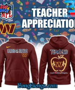 Washington Commanders TEACHER NIGHT Hoodie