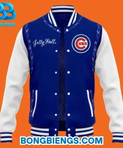 Chicago Cubs x 2025 Jelly Roll Wrigley Field Concert Baseball Jacket
