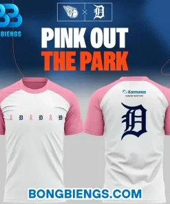 Detroit Tigers Pink Out The Park Tee