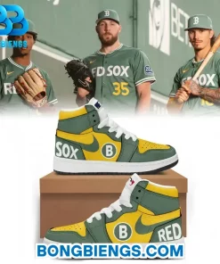 Boston Red Sox Special Edition City Connect Air Jordan 1 Shoes