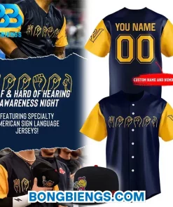 Worcester Red Sox x 2025 Deaf & Hard of Hearing Night Jersey