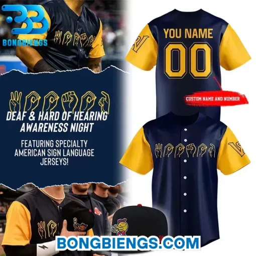 Worcester Red Sox x 2025 Deaf & Hard of Hearing Night Jersey
