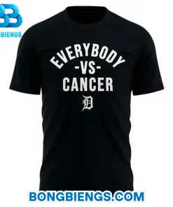 Detroit Tigers Everybody Vs Cancer Tee