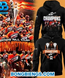Buffalo Bandits 2025 NLL Cup Champions Hoodie